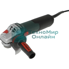 Шлифмашина угловая Metabo WEV 15-125 Quick 600468000 1550вт, 125 мм, 3.5Нм, 11000 об/мин, вес 2.5 кг