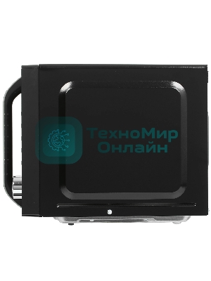 Микроволновая печь Haier HMB-DM208BA черный/серебристый, 20 л, 800 Вт, переключатели - кнопки, поворотный механизм