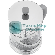 Френч-пресс Rondell Crystal Grey RDS-1669 (ST) стальной