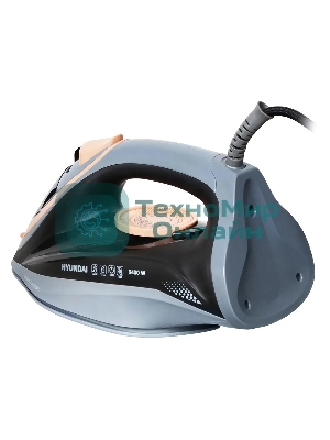 Утюг Hyundai H-SI01671 2400 Вт голубой