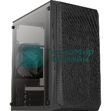 Компьютерный корпус Aerocool/Formula CS-107 черный без БП mATX 1x120мм 1xUSB 2.0 1xUSB 3.0 audio