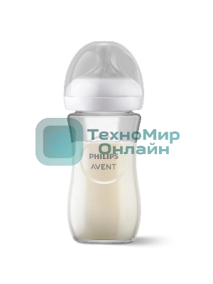 Бутылочка для кормления Philips SCY933/01 Avent NATURAL Response 250 мл, 1 шт, стекло