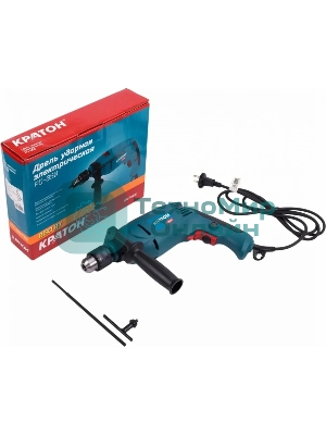 Дрель ударная Кратон PD-850 850Вт ключевой реверс (3 02 01 010)