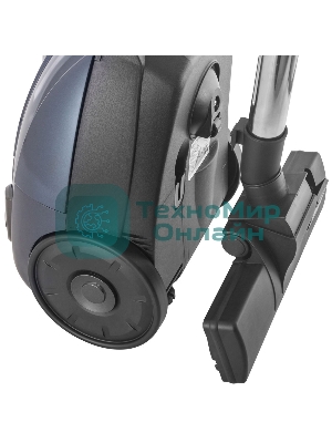 Пылесос Endever SkyClean VC-252 синий/серый, 350/1800 Вт, уборка сухая, пылесборник мешок 2.5 л