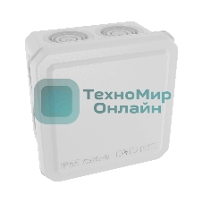 Коробка ответвительная DKC с 8+2 кабельными вводами д.20/20мм, IP55,70х70х40мм