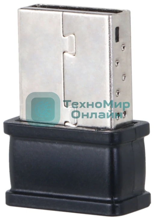 Сетевой USB-адаптер Dahua DH-NC300/Wi-Fi 2.4 ГГц 802.11AX 300M/MU-MIMO/USB 2.0/Plug & Play/черный (DH-NC300)