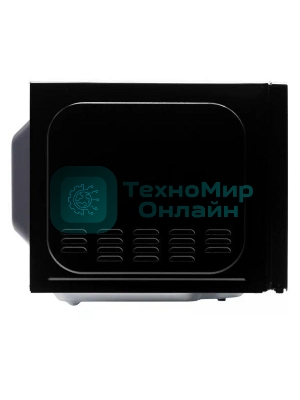 Микроволновая печь HOME HMM207BB черный, 20 л, 700 Вт, переключатели - поворотный механизм