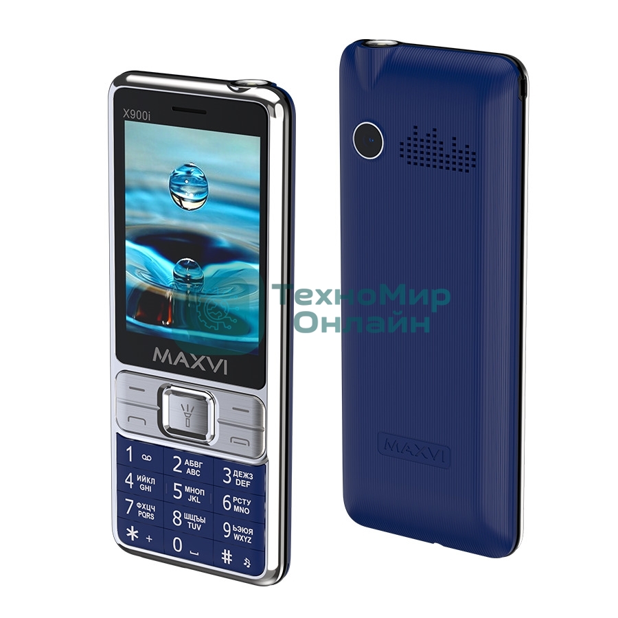 Мобильный телефон Maxvi X900i синий
