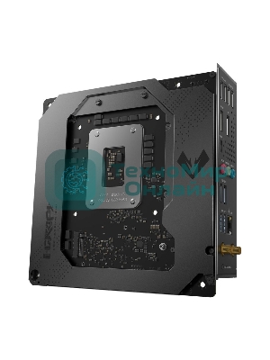 Материнская плата Maxsun iCraft Z790ITX WI-FI, LGA1700, Intel Z790, 2xDDR5, 4xSATA, 2xM.2, 1xPCIe 5.0 x16, 1xDP, 1xHDMI, 1x2.5Gb LAN, Wi-Fi 6E, Bluetooth 5.3, 1xUSB-C 20Gbps, 4xUSB-A 5Gbps, 4xUSB-A 2.0, 2x3.5 мм, 5.1, mini-ITX