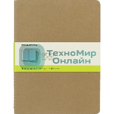 Блокнот Moleskine CAHIER JOURNAL QP423 XLarge 190х250 мм, обложка картон, 120 страниц, нелинованный, бежевый (3 шт)