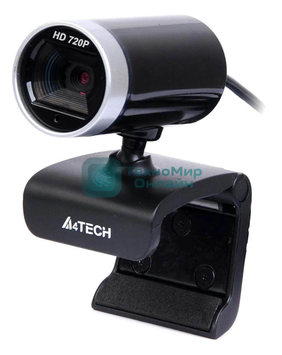 Веб-камера A4Tech PK-910P 1280x720, 30 кадр/с, USB Type-A, микрофон, универсальное крепление