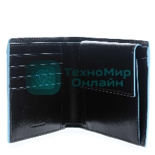 Кошелек мужской Piquadro Blue Square PU257B2R/N черный натур.кожа