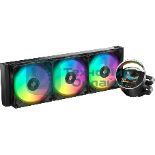 Система охлаждения Ocypus Sigma L36 BK ARGB, 360мм, LCD Pump 2.4