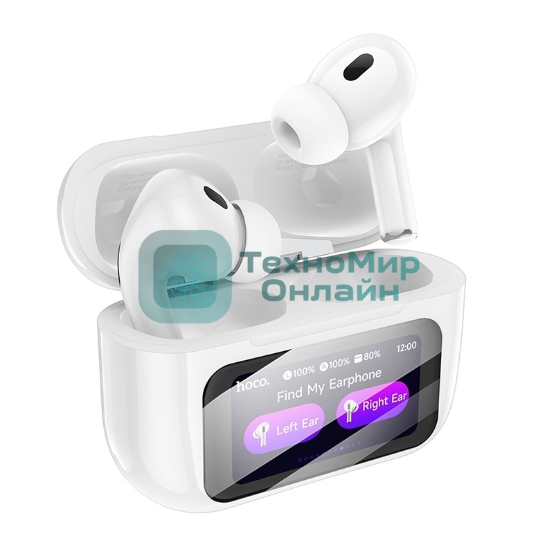 Наушники TWS Hoco EW72 Lite белый, вкладыши, Bluetooth, до 4 ч.