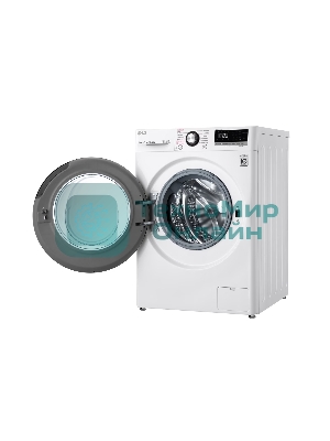 Стиральная машина LG TW4V3RS6W белый, загрузка фронтальная 10,5 кг, 1400 об/мин., класс: А