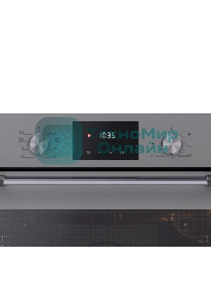 Духовой шкаф электрический LEX EDP 680 GR MAX, встраиваемый, серый