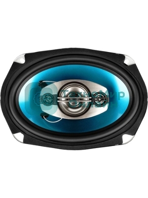 Колонки автомобильные Ural Бирюза АС-Б6947, 200Вт, 93дБ, 4Ом, 15x23см, (6x9дюйм), 2шт, коаксиальные, четырехполосные