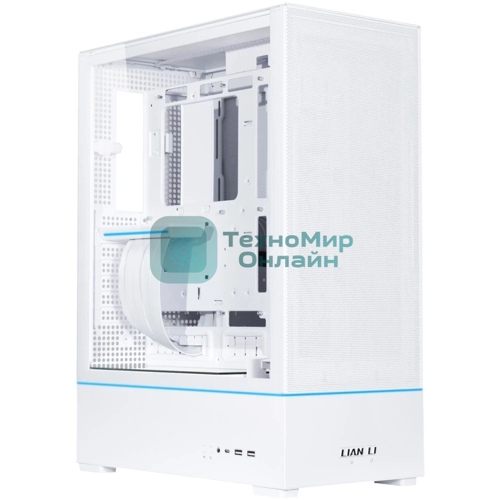 Компьютерный корпус MidiTower Lian Li SUP 01 белый RGb (ATX, без БП, ARGb, 2xUSB3.2 Type-A + USB3.2 Type-C) (G99.SUP01W.00)
