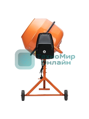 Бетоносмеситель Сибртех БСН-180П 700 Вт, 180 л, полиамидный венец, 23 об/мин