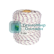 Фал плетеный Сибртех 24-прядный полипропиленовый с сердечником 12 мм, бухта 100 м, 1000 кгс,