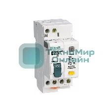 Выключатель автоматический дифференциального тока 1Р+N 32А 30мА тип AC х-ка С ДИФ-102 4,5кА Диф. автомат 1Р+N 32А 30мА тип AC х-ка С ДИФ-102 4,5кА