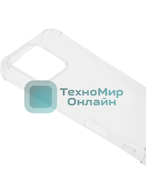 Чехол Bumper Case для Apple iPhone 16 Pro прозрачный, Borasco