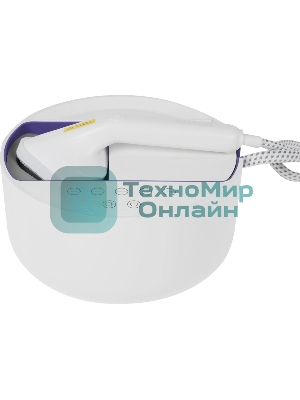 Отпариватель Kitfort КТ-9110-1 белый/фиолетовый, 2180 Вт, 45 г/мин, 600 мл