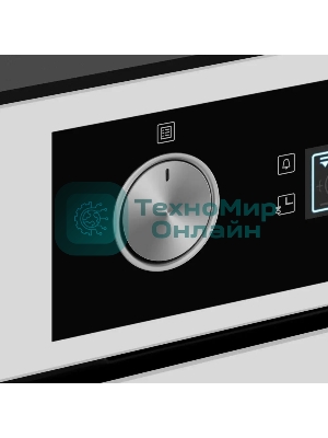 Шкаф духовой электрический Maunfeld AEOH60102W, 60л, дверца с 3 стеклами, белый