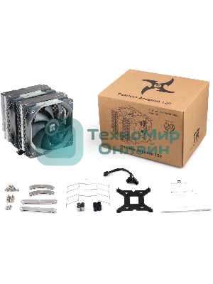 Устройство охлаждения(кулер) Thermalright Peerless Assassin 120 серый Soc-AM5/AM4/1151/1200/1700 серый 4-pin 25.6dB Al+Cu 750gr Ret (PA120)