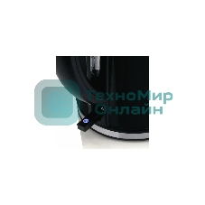 Чайник электрический Zelmer ZCK1274B 1.7 л, 2200 Вт, черный корпус: металл