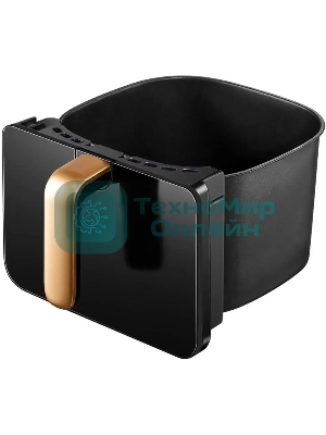 Аэрогриль Panasonic NF-CC600ATS черный, 1450 Вт, 6 л, сенсор, 11 программ