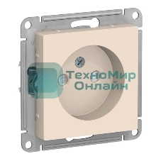 Механизм розетки 1-м СП AtlasDesign без заземл. защ. шторки 16А беж. SchE ATN000249
