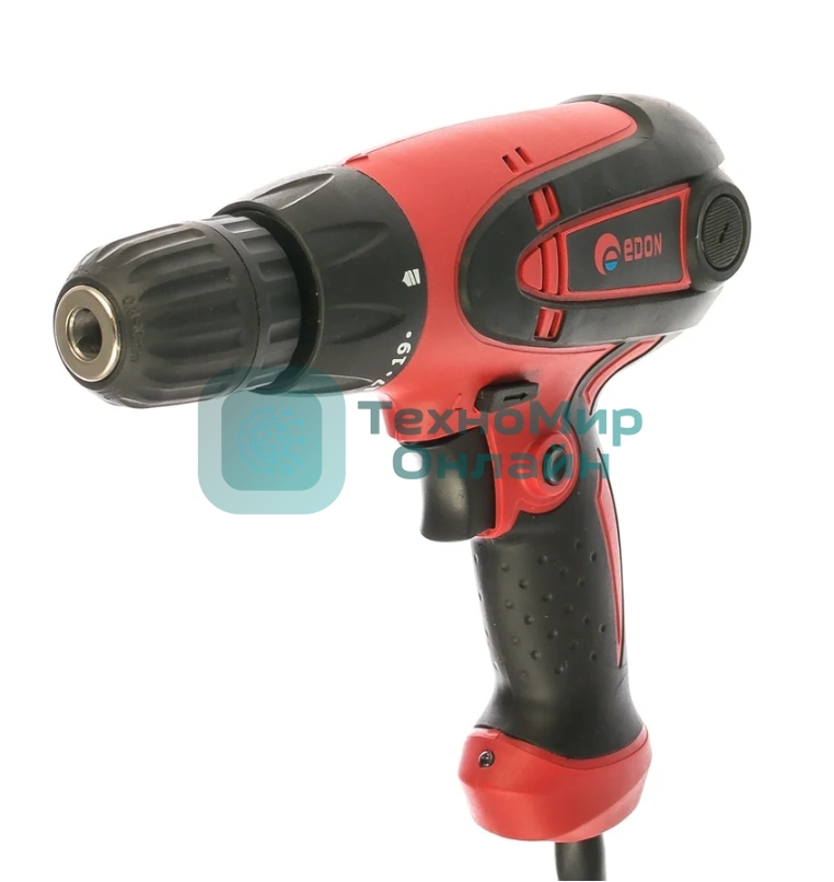 Дрель-шуруповерт Edon DS-550, 750 Вт, 30Нм, щеточный