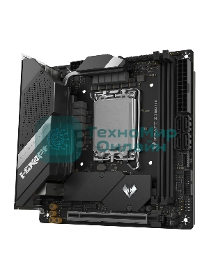 Материнская плата Maxsun iCraft Z790ITX WI-FI, LGA1700, Intel Z790, 2xDDR5, 4xSATA, 2xM.2, 1xPCIe 5.0 x16, 1xDP, 1xHDMI, 1x2.5Gb LAN, Wi-Fi 6E, Bluetooth 5.3, 1xUSB-C 20Gbps, 4xUSB-A 5Gbps, 4xUSB-A 2.0, 2x3.5 мм, 5.1, mini-ITX