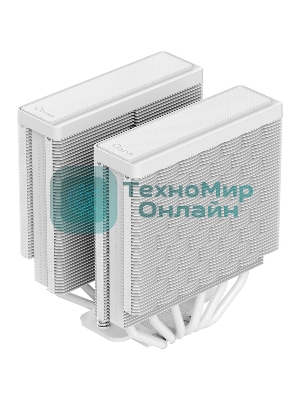 Кулер Ocypus Delta A62 WH ARGb белый 260W/All Intel/AMD AM*/2 fans/Screws