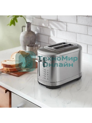 Тостер KitchenAid 5KMT2109ESX нержавеющая сталь, на 2 тоста