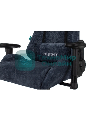Кресло Бюрократ VIKING KNIGHT LT27 FABRIC синий, ткань, 120 кг, механизм качания
