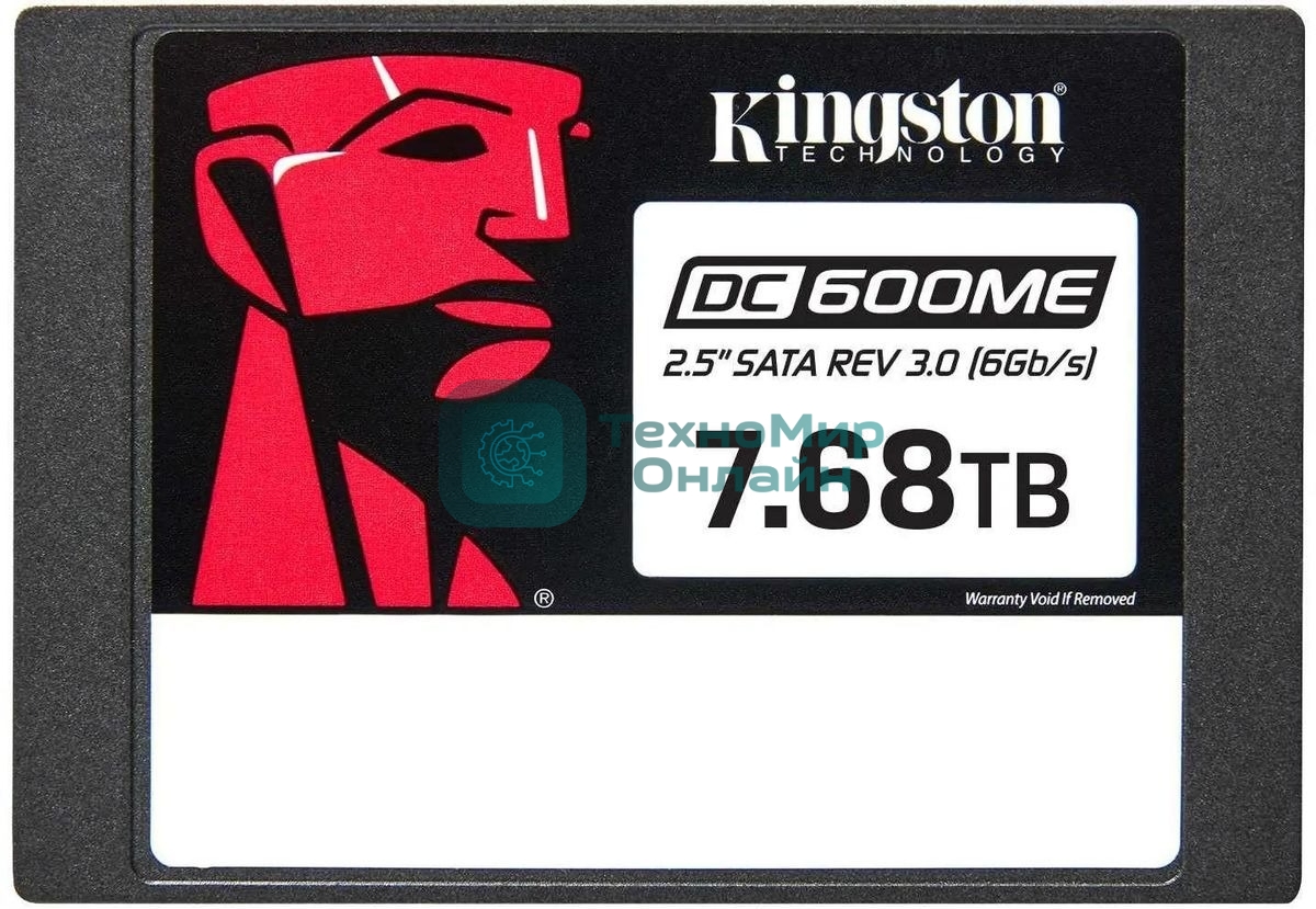 Накопитель SSD Kingston DC600M SATA-III 7.68Tb SEDC600ME/7680G 2.5