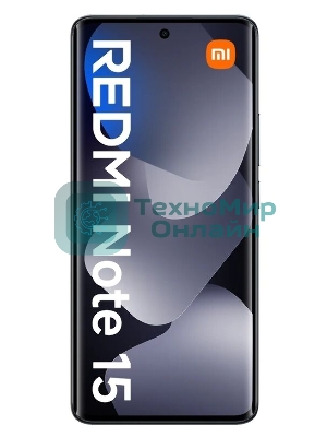 Смартфон Redmi Note 15 RU 6+128 Black