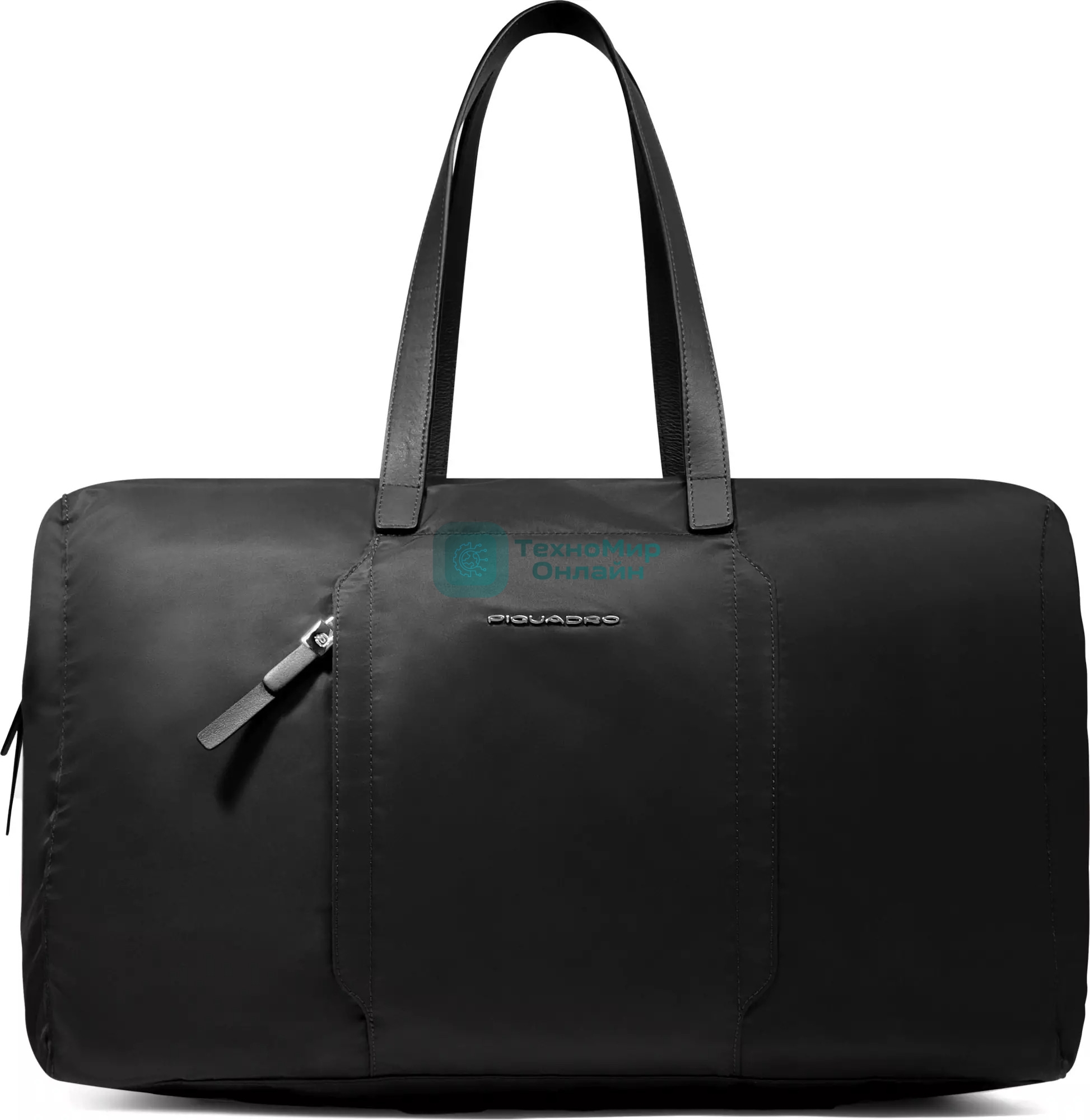 Сумка женская Piquadro Lyra BV6722W92T/N черная ткань/натур.кожа