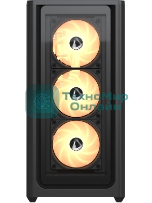 Компьютерный корпус Aerocool \ Formula V Line Air Power G9 DUO PA Black, ATX, TYPE-C*1, USB3.0*2, MESH/GLASS FRONT PANEL, FRONT 3x PERFORMANCE ARGB, REAR 1x PERFORMANCE ARGB