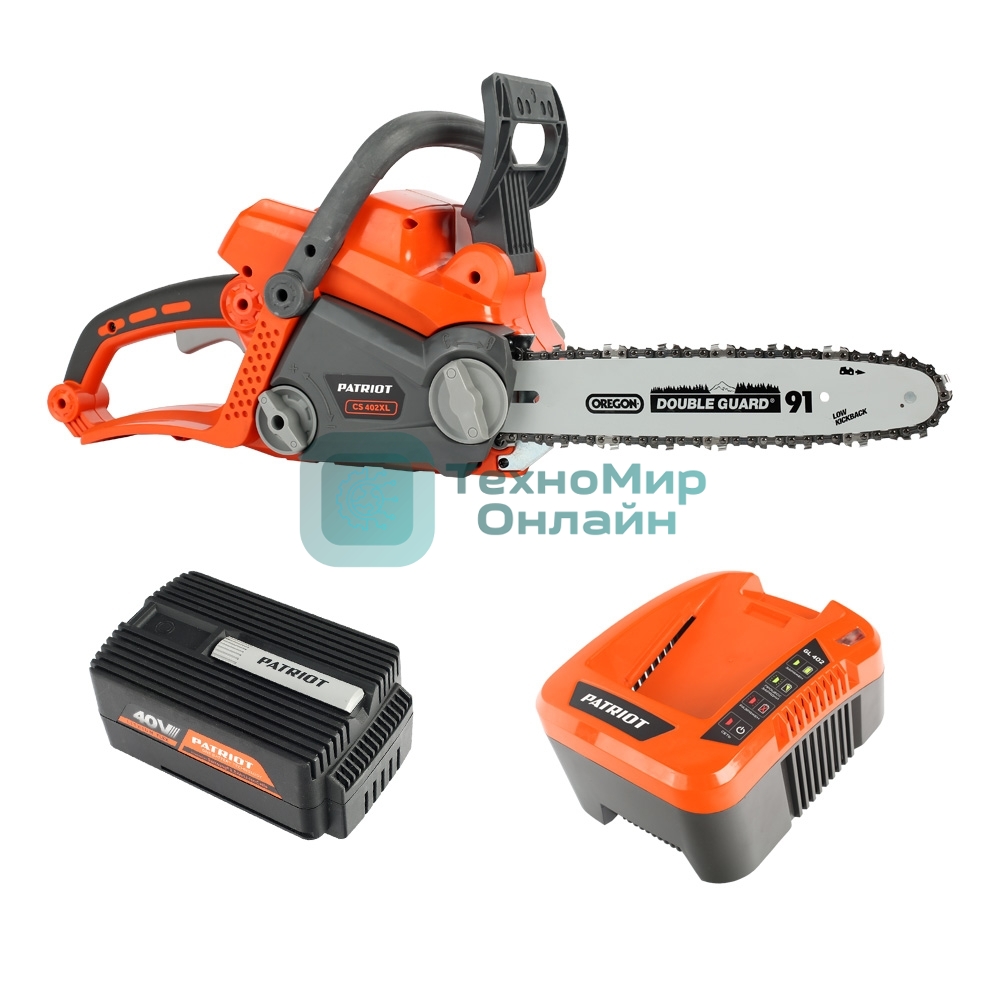 Пила цепная аккумуляторная Patriot СS 402XL 220201402