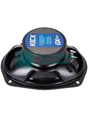 Колонки автомобильные Kicx GX-693 200Вт 92дБ 4Ом 15x23см (6x9дюйм) (ком.:2кол.) коаксиальные трехполосные