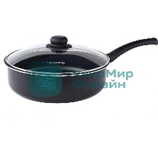 Сотейник SCOVO RC021 Consul а/пр 26см стекл/кр