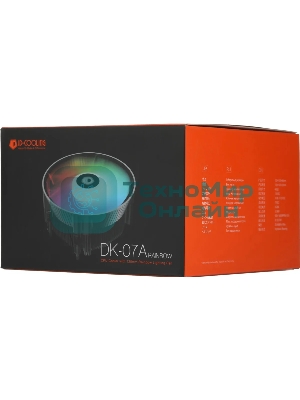 Кулер ID-Cooling DK-07A RAINBOW (AMD) черный 120мм алюминий 1800rpm 26db 4-зшт 125W 60мм