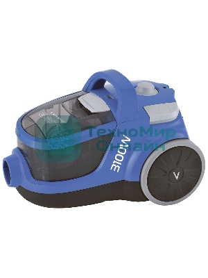 Пылесос Viconte VC-393 синий, 600/3100 Вт, уборка влажная, пылесборник контейнер 2.2 л