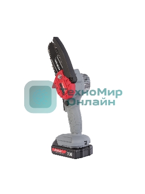 Пила цепная аккумуляторная ПОБЕДА ПА 200 20В, с 1 акб 1,5Ач (слайдер) и зу, 4