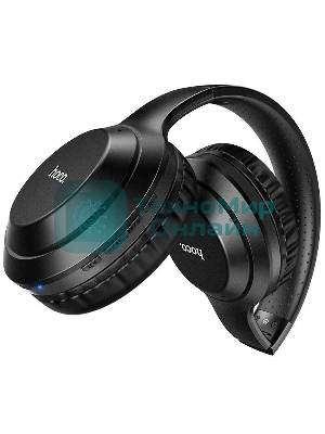 Беспроводные/проводные наушники HOCO W30 FUN MOVE черный, накладные, Bluetooth + проводной, до 8 ч.