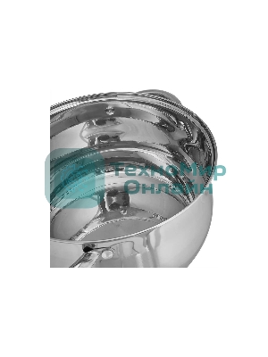 Кастрюля WEBBER BE-351/2 1,9 л, 16 см, из нержавеющей стали со стеклянной крышкой