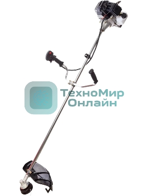 Триммер бензиновый RedVerg Gb52C. 2,2кВт/3,0л.с; 51,7 куб.см, прямая неразъемная штанга, велосипедная рукоятка, диск 3х лоп.- 255х25,4